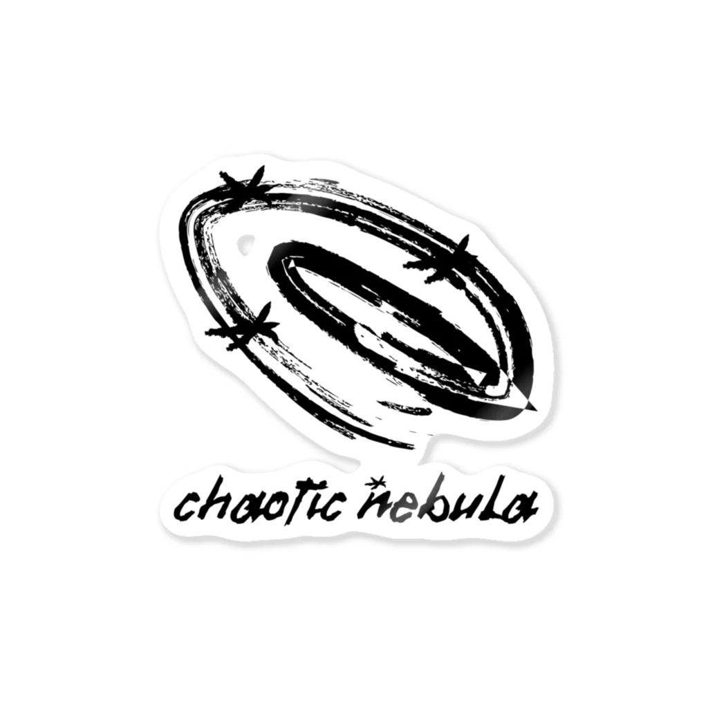 ラティメリアカルムナエのCHAOTIC ǸEBULA ステッカー