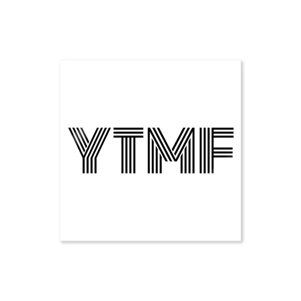 YTMFのYTMF LOGO ステッカー