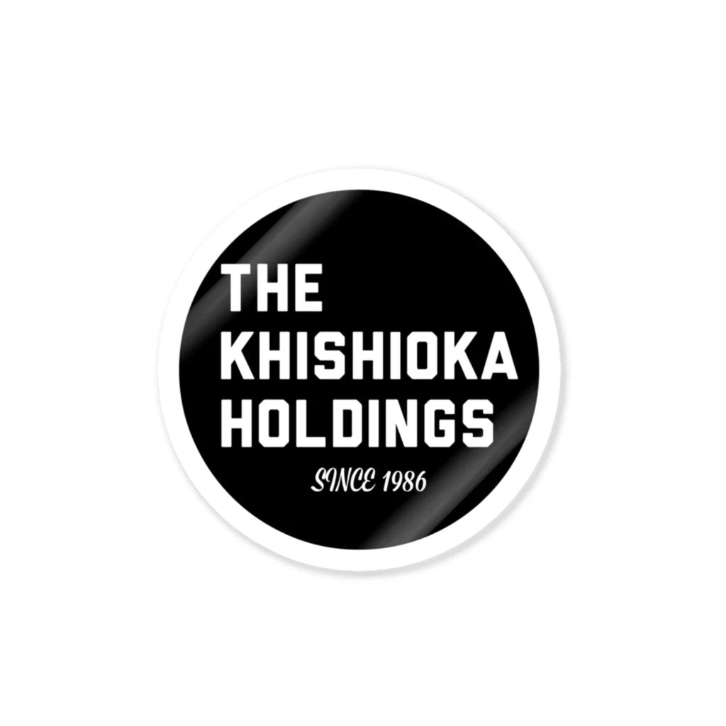 THE KHISHIOKA HOLDINGSの会社設立記念贈呈品 ステッカー