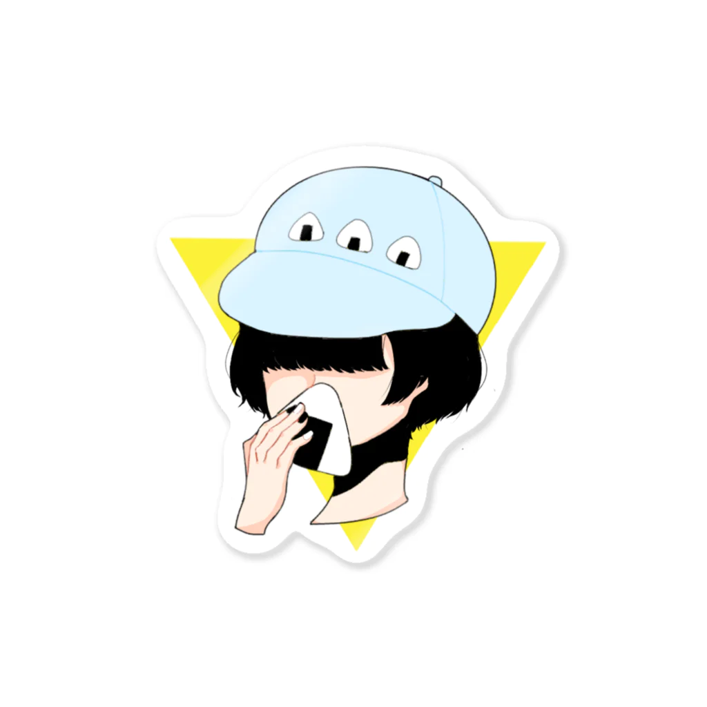 よしみ🍙のonigiri boy   Sticker