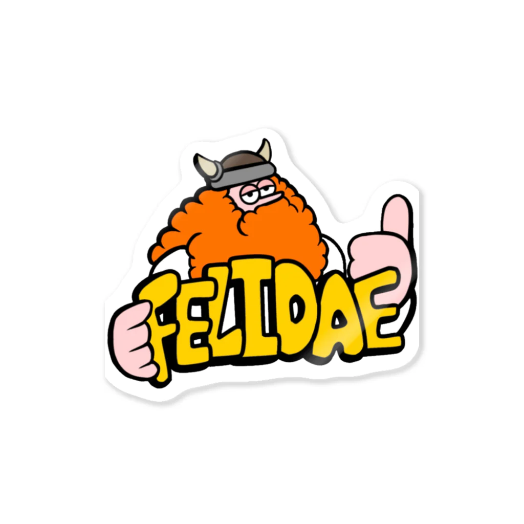 FelidaeのFELIDAE Sticker