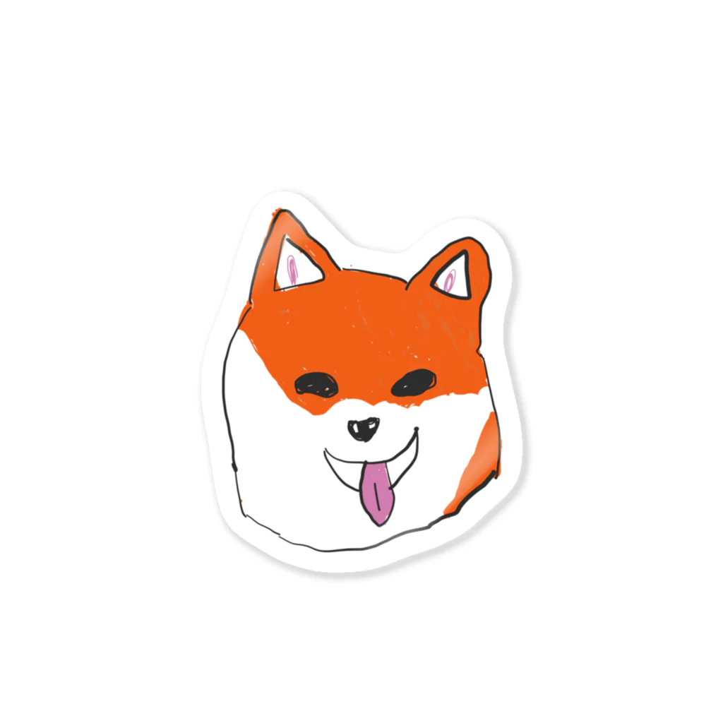 DOT Lab.のしば犬 Sticker