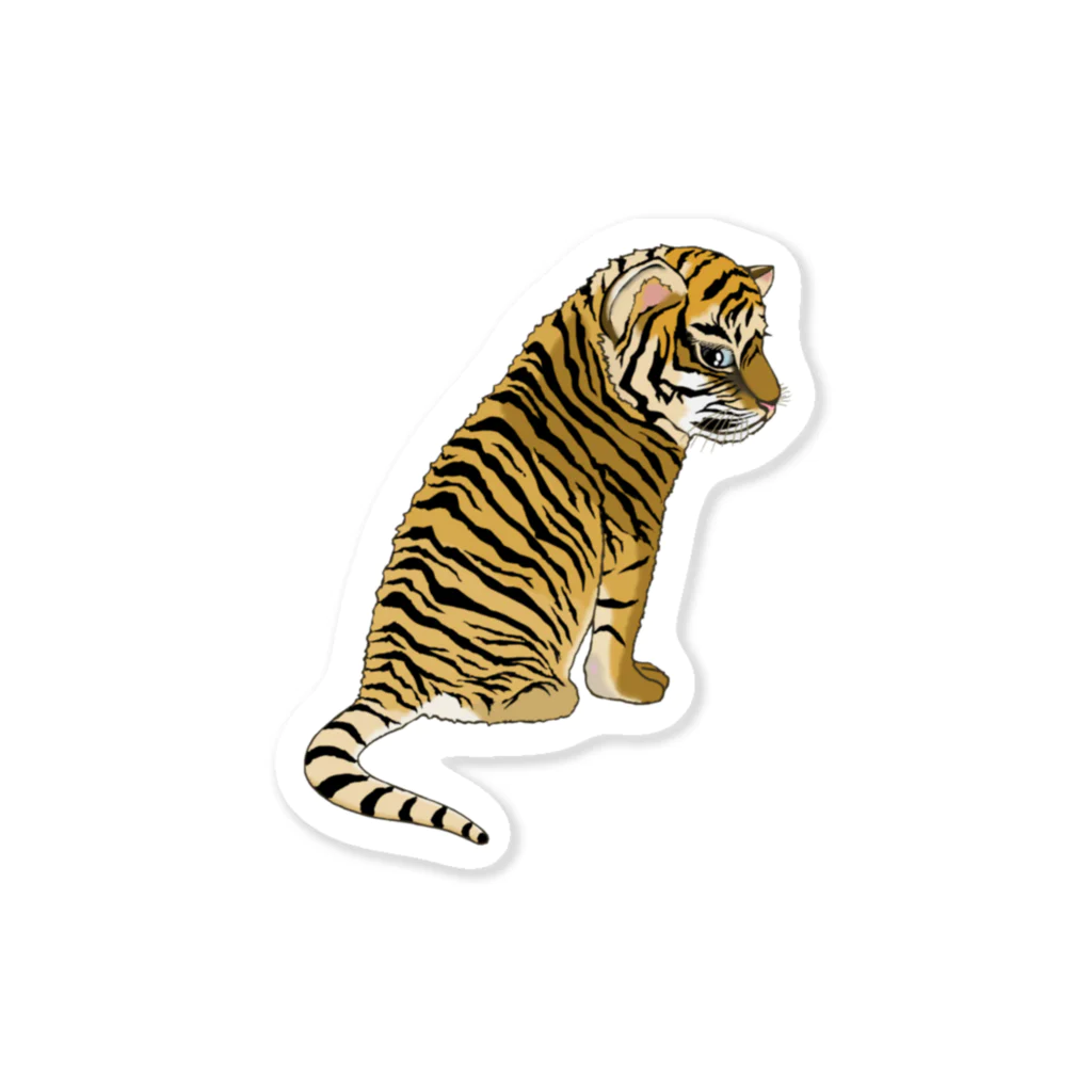 LalaHangeulの虎の子 Sticker