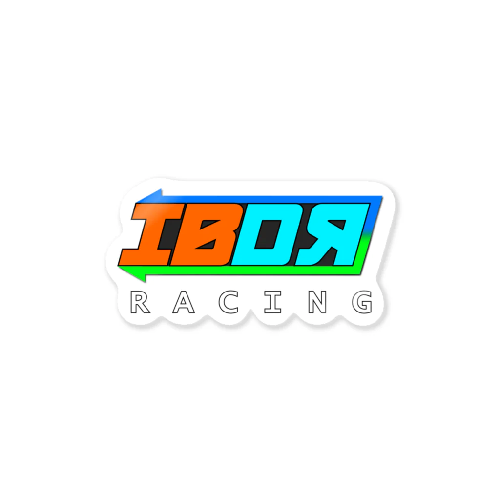 IBDR RACING公式ショップのIBDRステッカー1 ステッカー