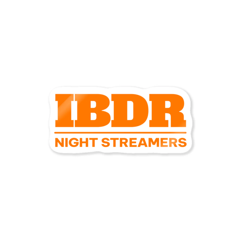IBDR RACING公式ショップのIBDRロゴステッカー2 Sticker