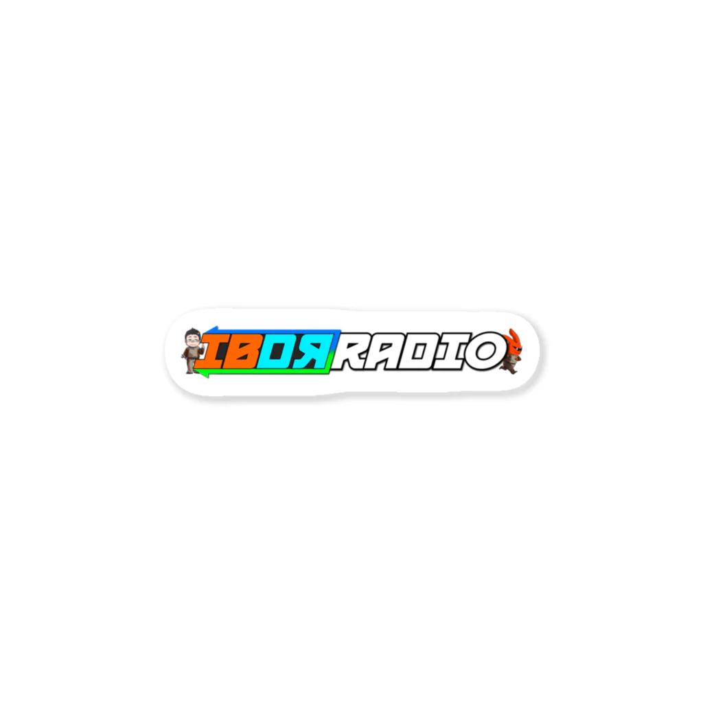 IBDR RACING公式ショップのIBDRラジオステッカー ステッカー
