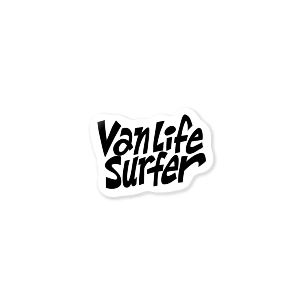 Shoko&TamaのVanlife Surferステッカー ステッカー