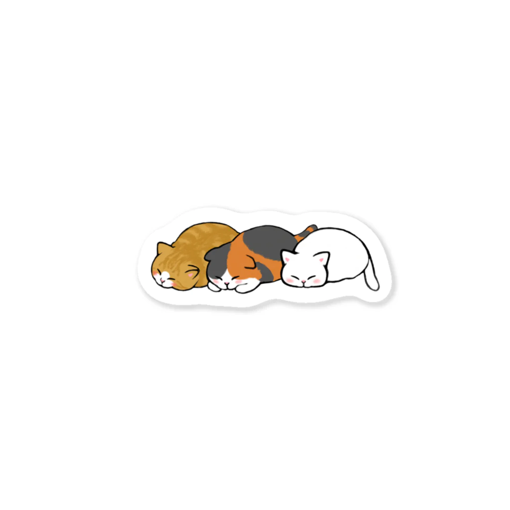 ふわにゃんshopのツチノコ☆キャッツ Sticker