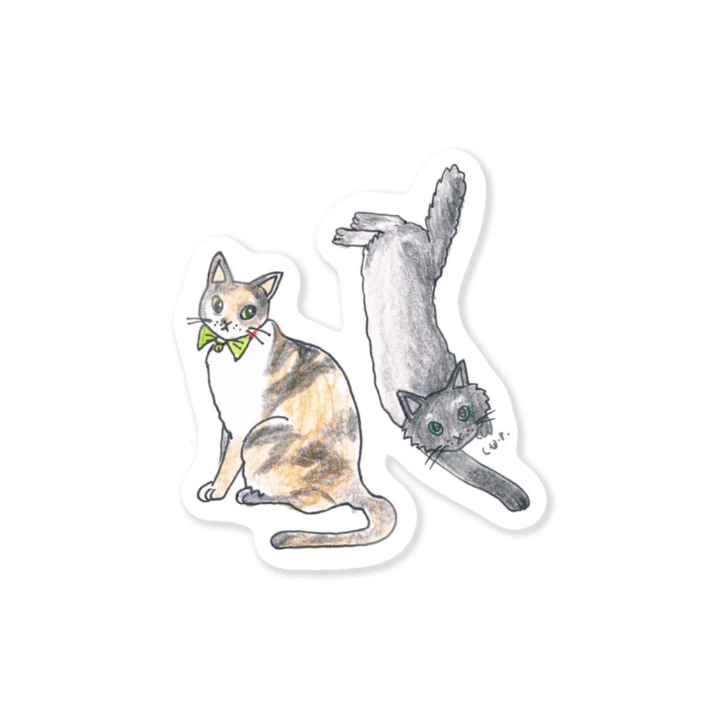 CUROGNACのfuwaandlou Sticker