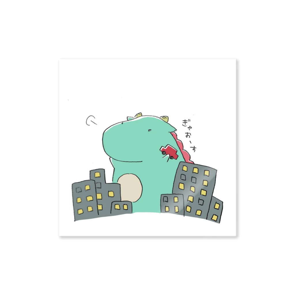 たつくんSHOPの侵略たつくん Sticker