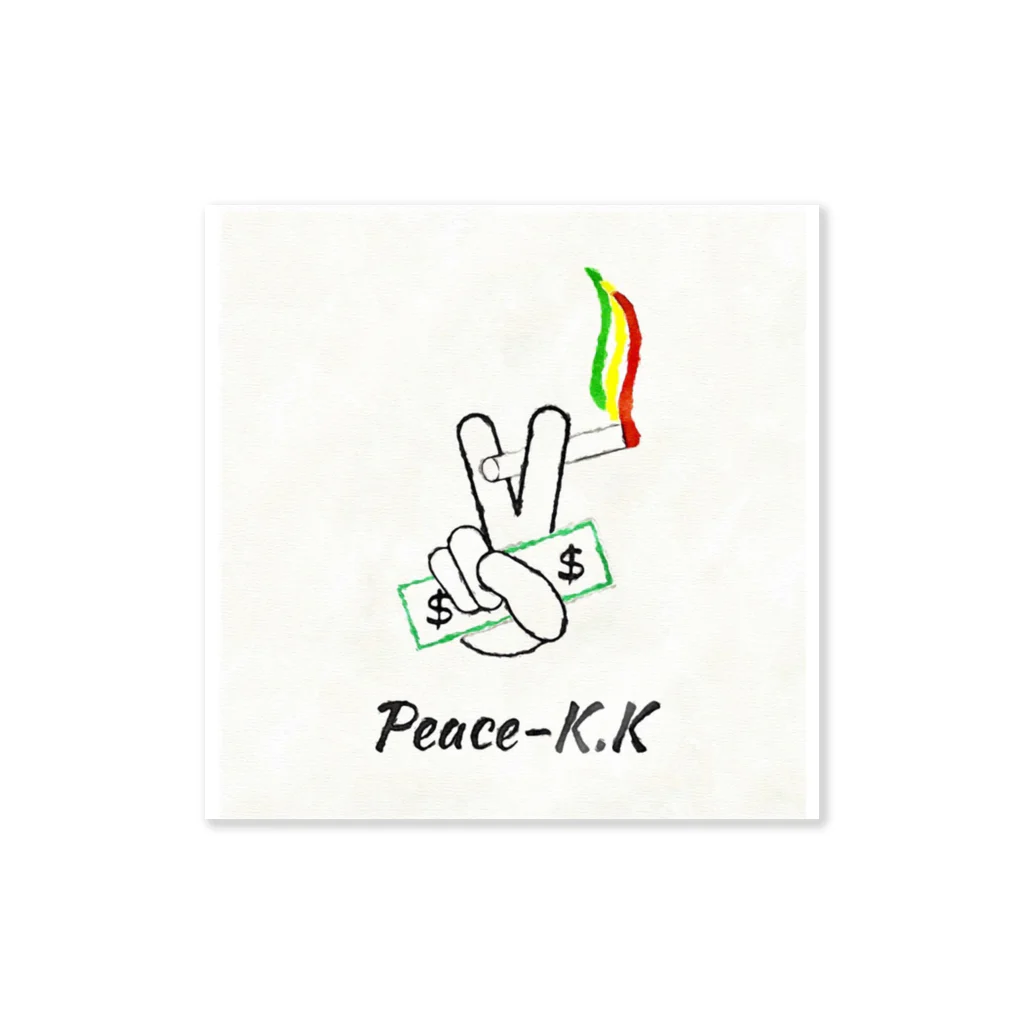 peace-k.kのPeace_k.k ステッカー