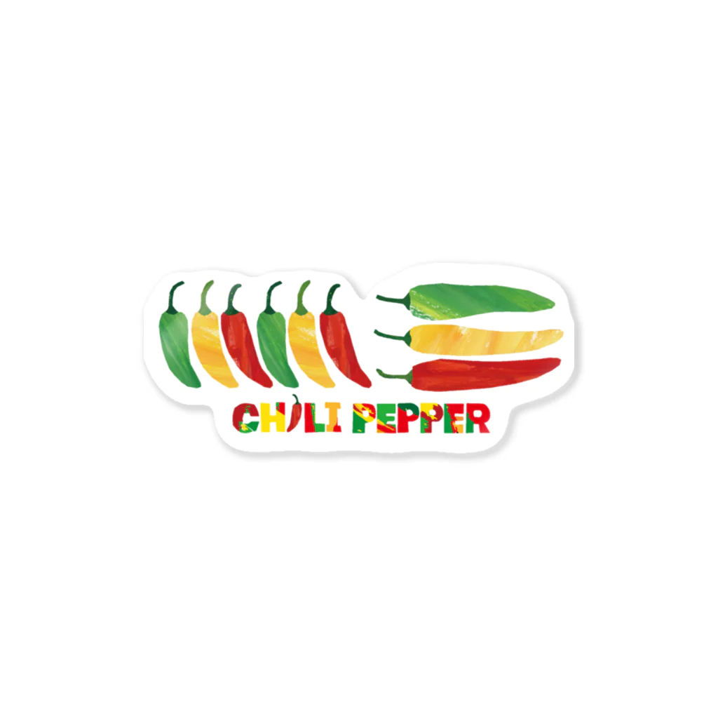 sin-Chilipepperのチリペッパー ステッカー