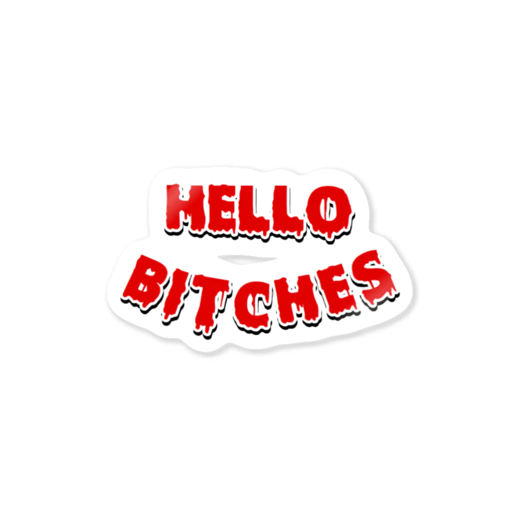 HELLO BITCHESのHELLO BITCHES sticker ステッカー