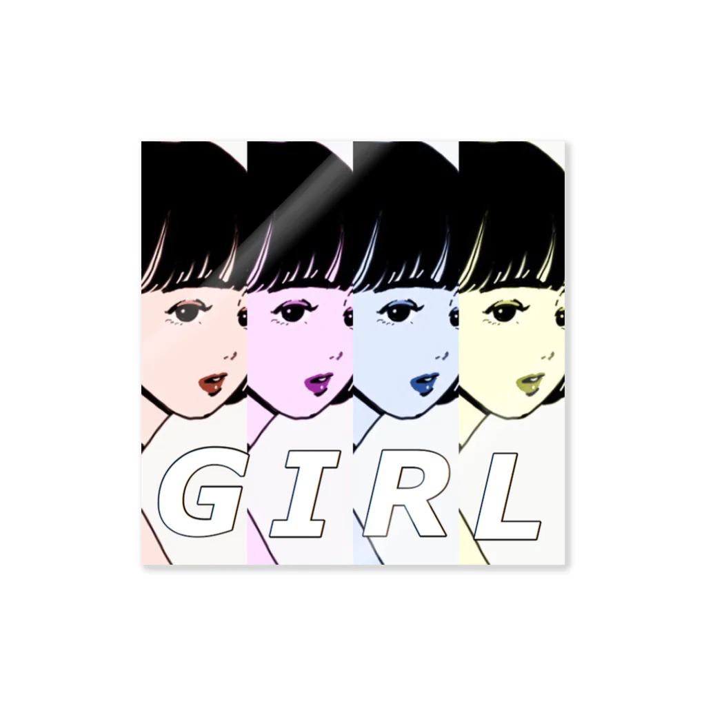 honoka___のG I R L Sticker