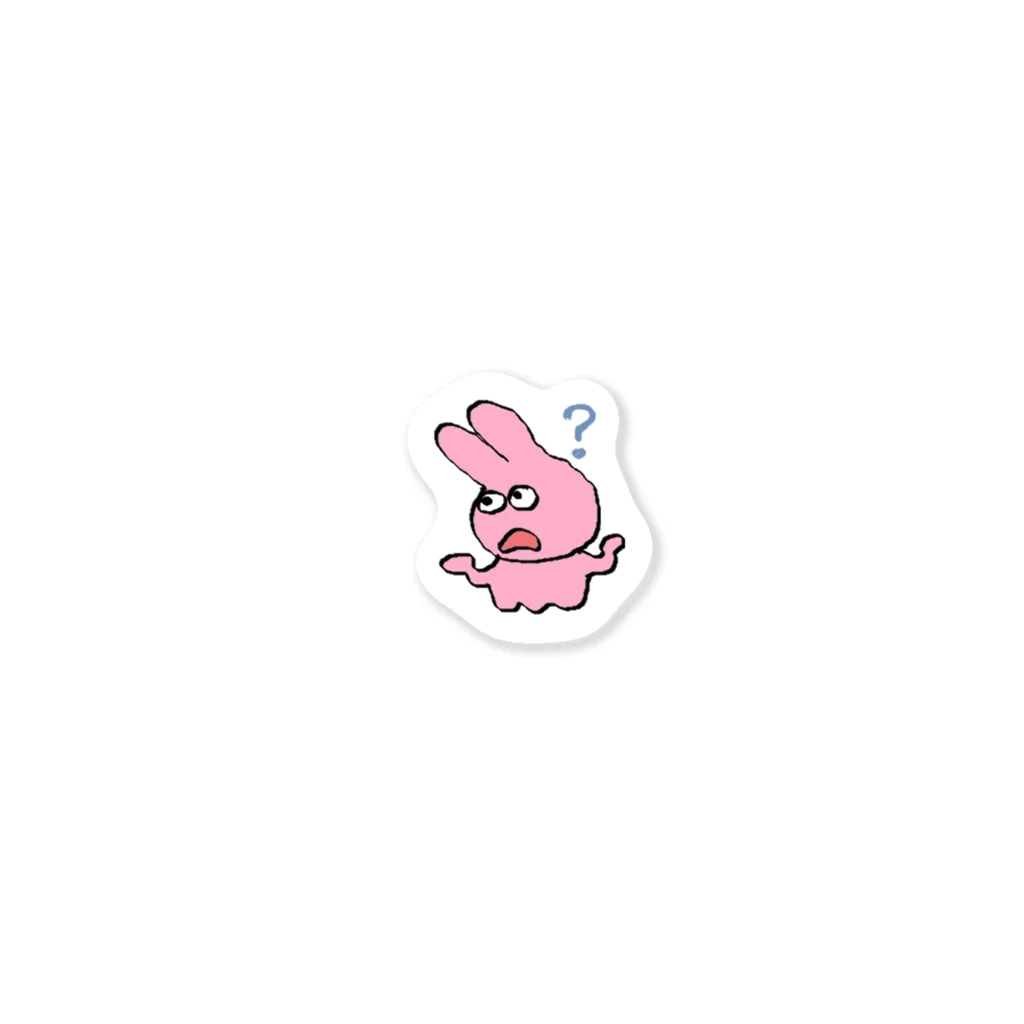 tomatomitaのわからんうさぎ Sticker