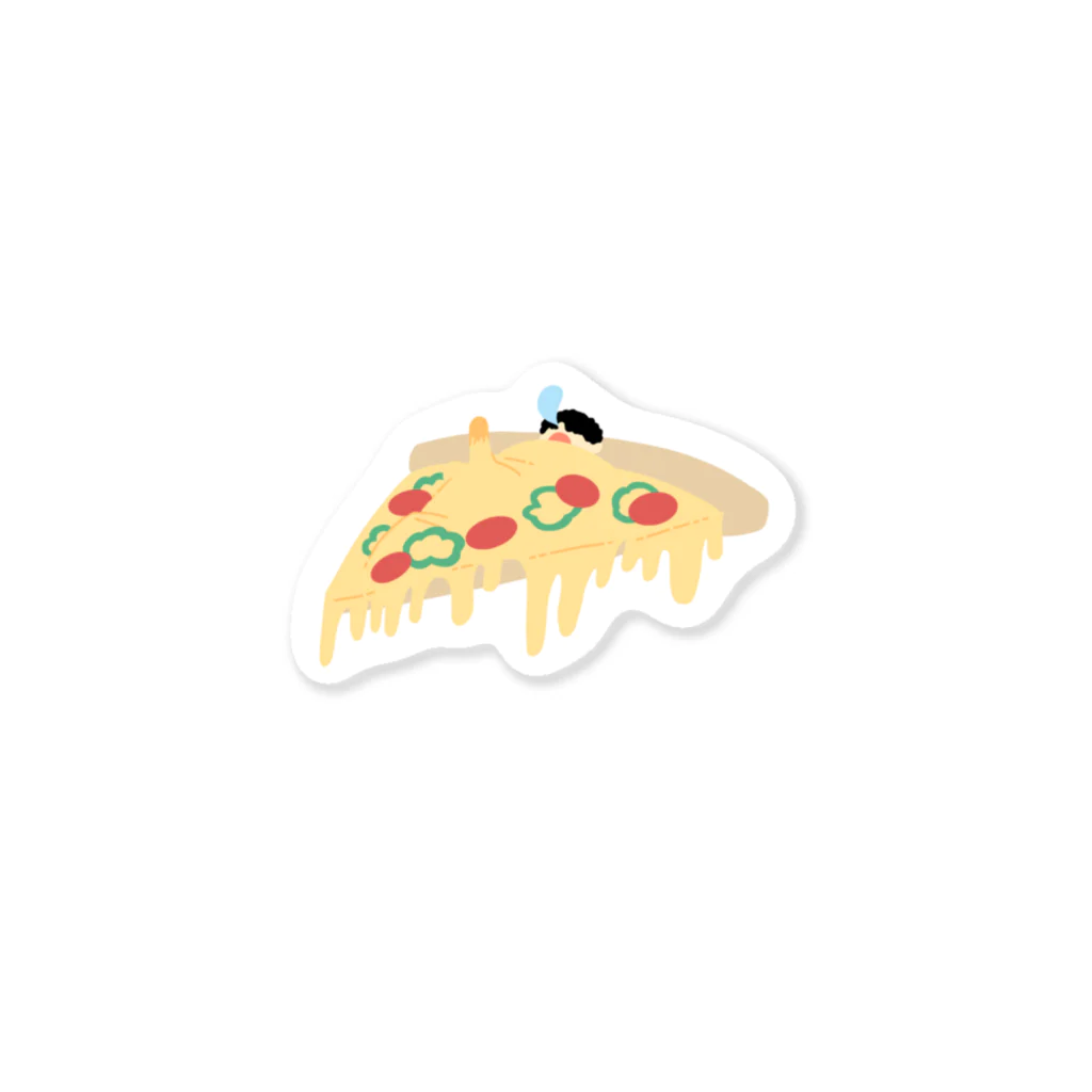 ふれあいの丘のピザ🍕【ケンスケTシャツ】 Sticker