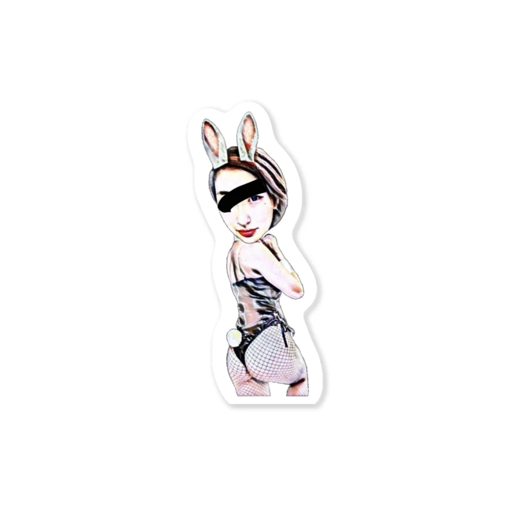 NY22のBunny ステッカー