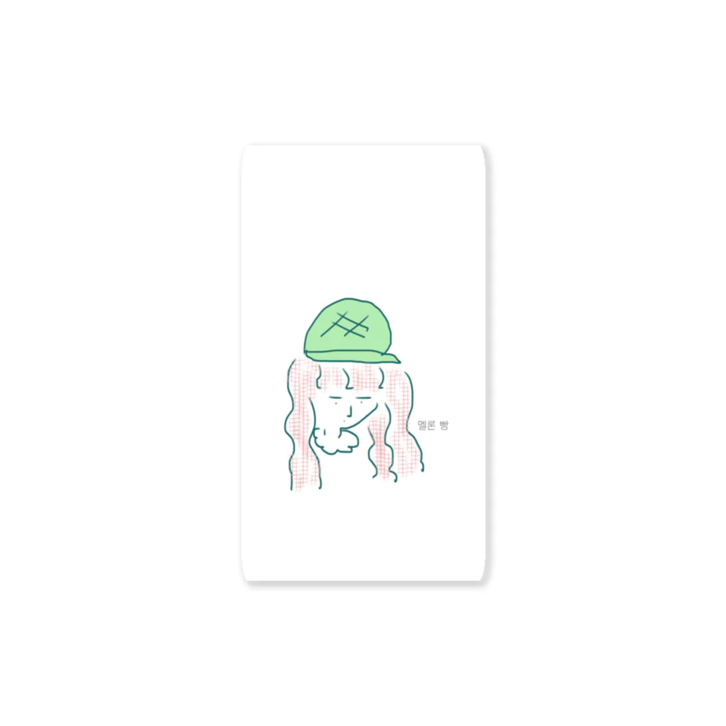 Free guys. のメロンパンが主食の女 Sticker