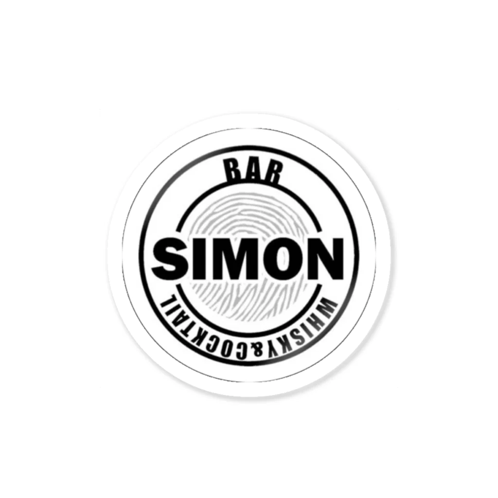 Whisky&Cocktail Bar SIMON 大阪難波のステッカー 스티커