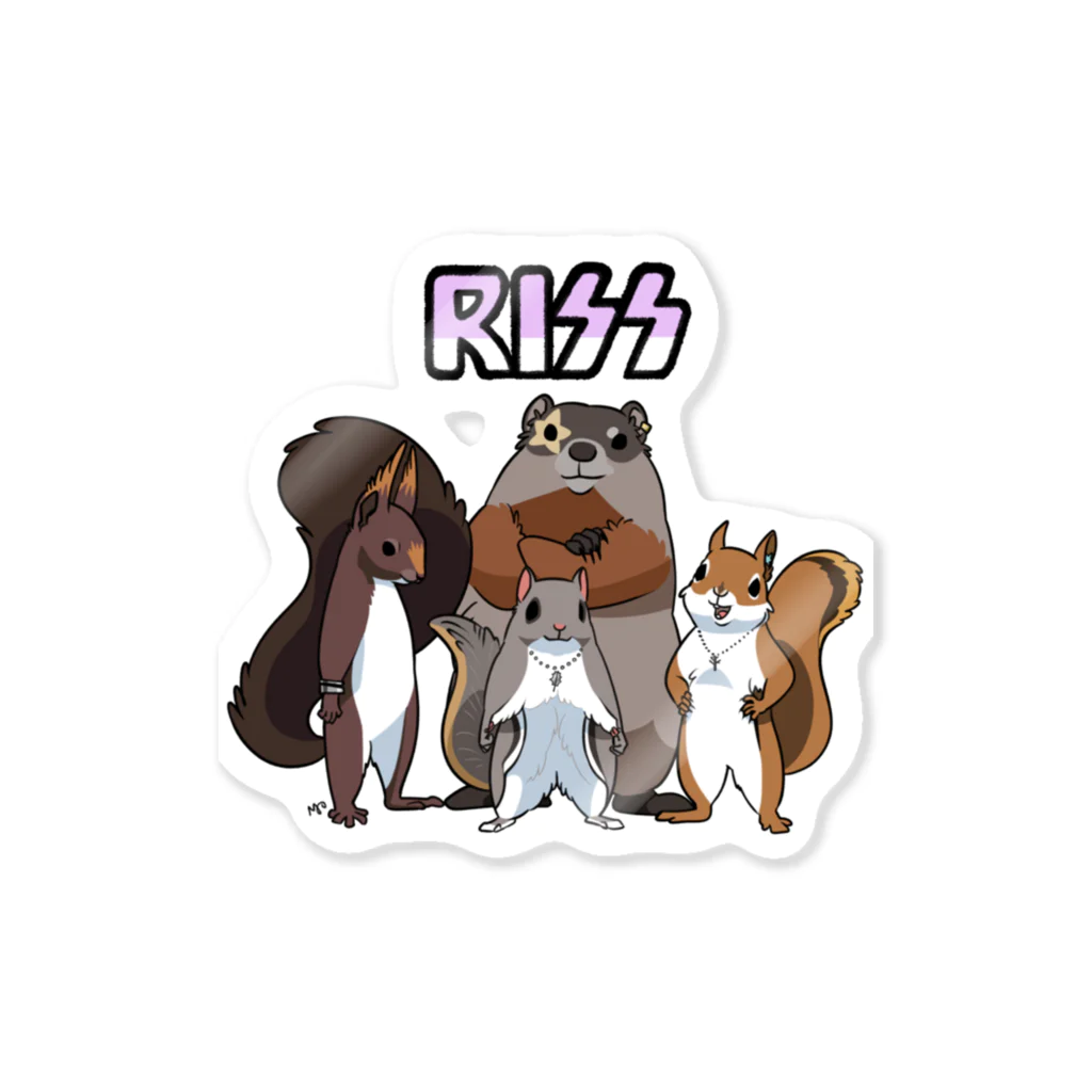 ねずりすSHOPのRISS Sticker