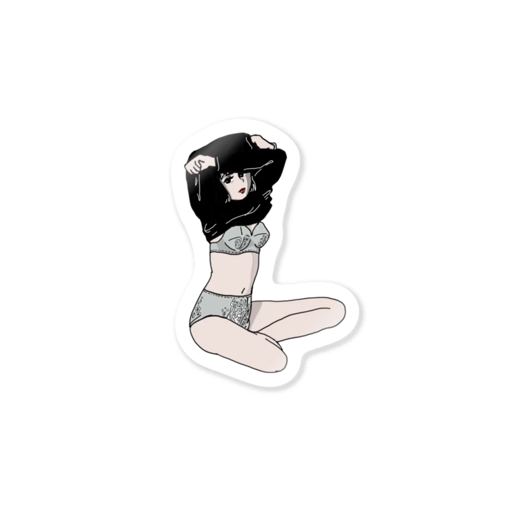 honoka___のgirl Sticker