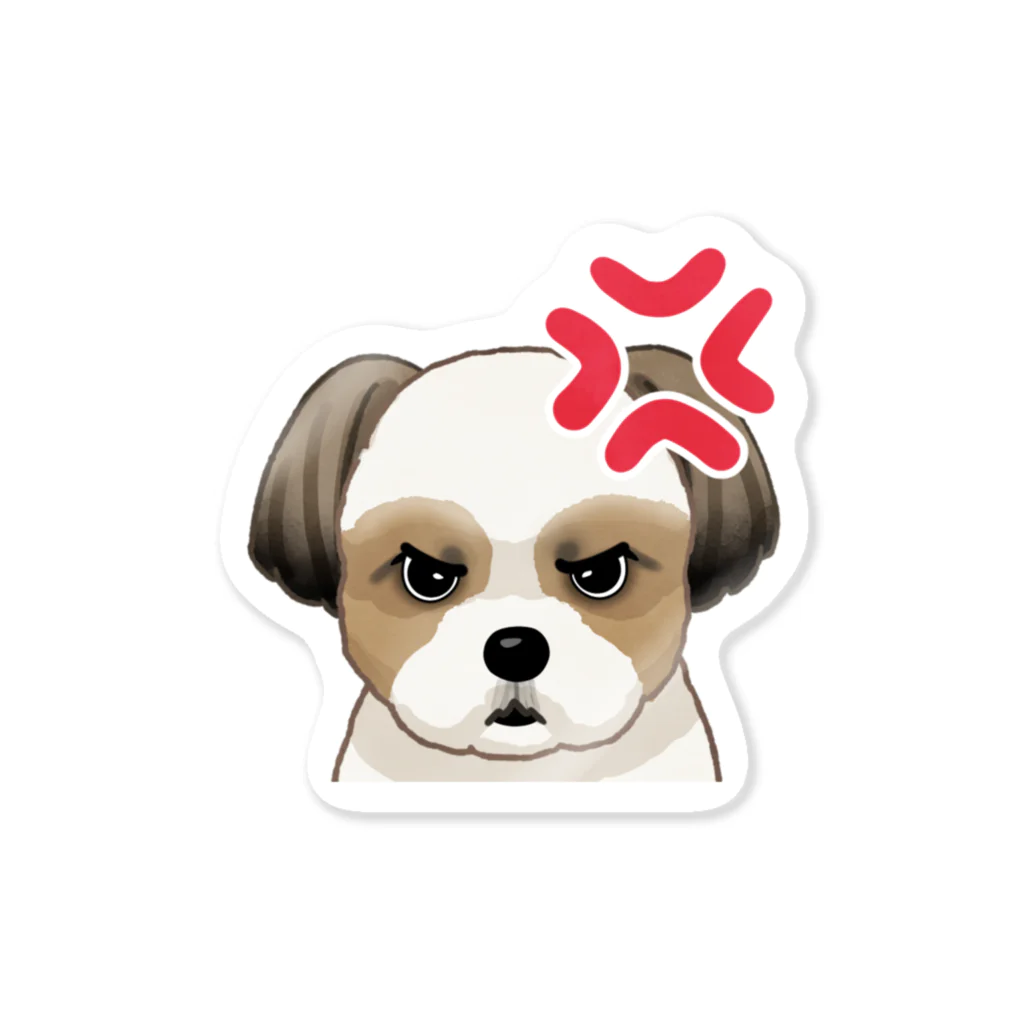 おてくるのシー・ズー ( Shih Tzu ) 08/40 Sticker