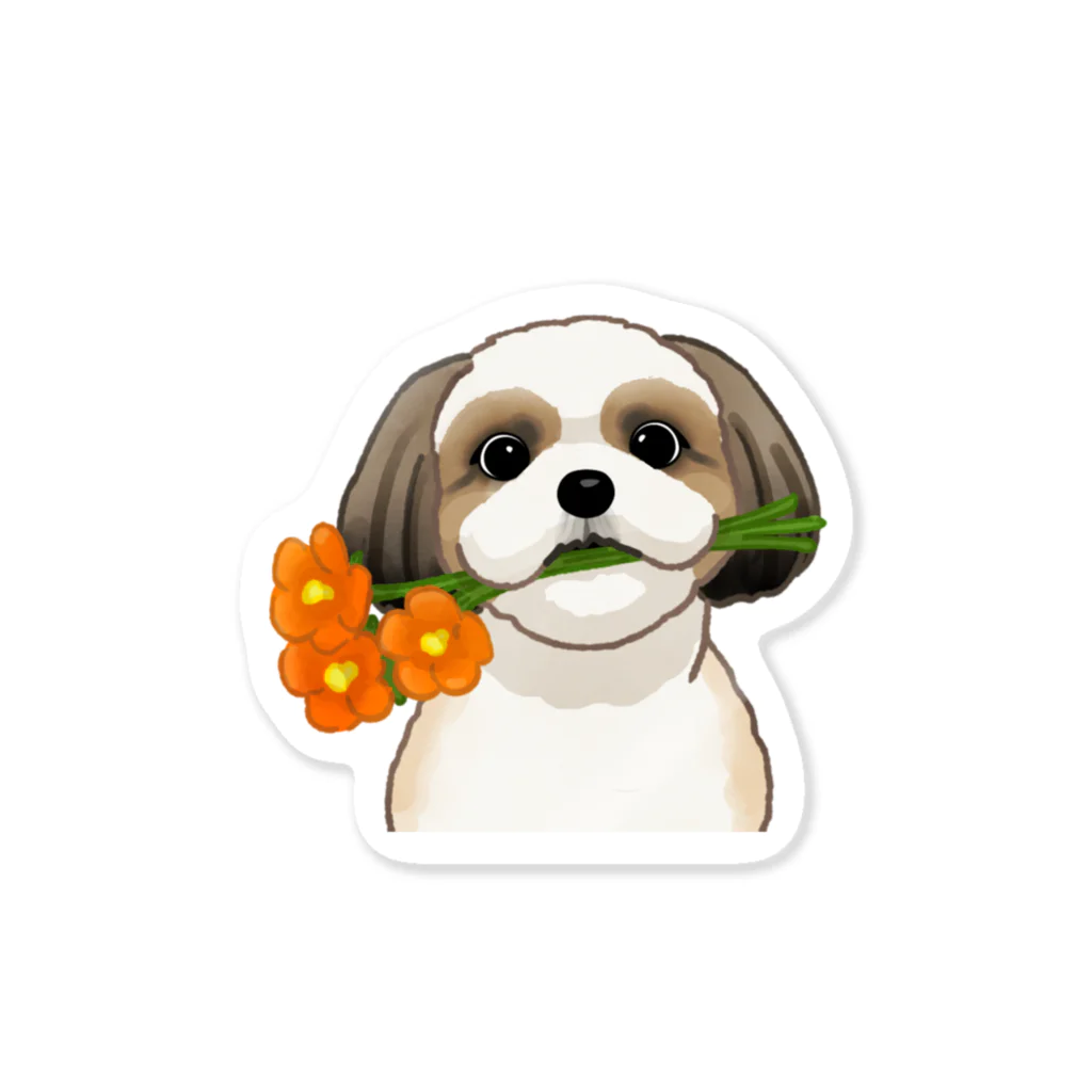 おてくるのシー・ズー ( Shih Tzu ) 19/40 Sticker