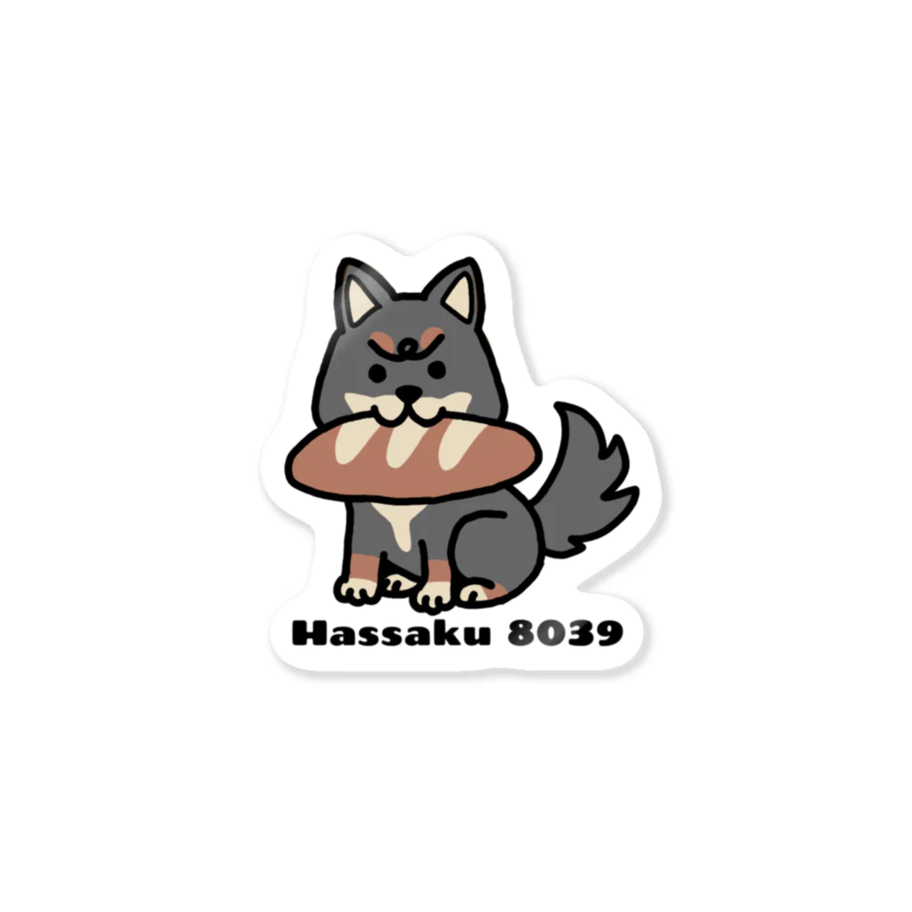 momokarubiの柴犬はっさく Sticker