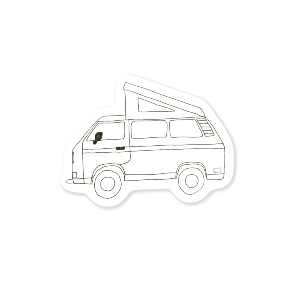 143のVANAGON Sticker