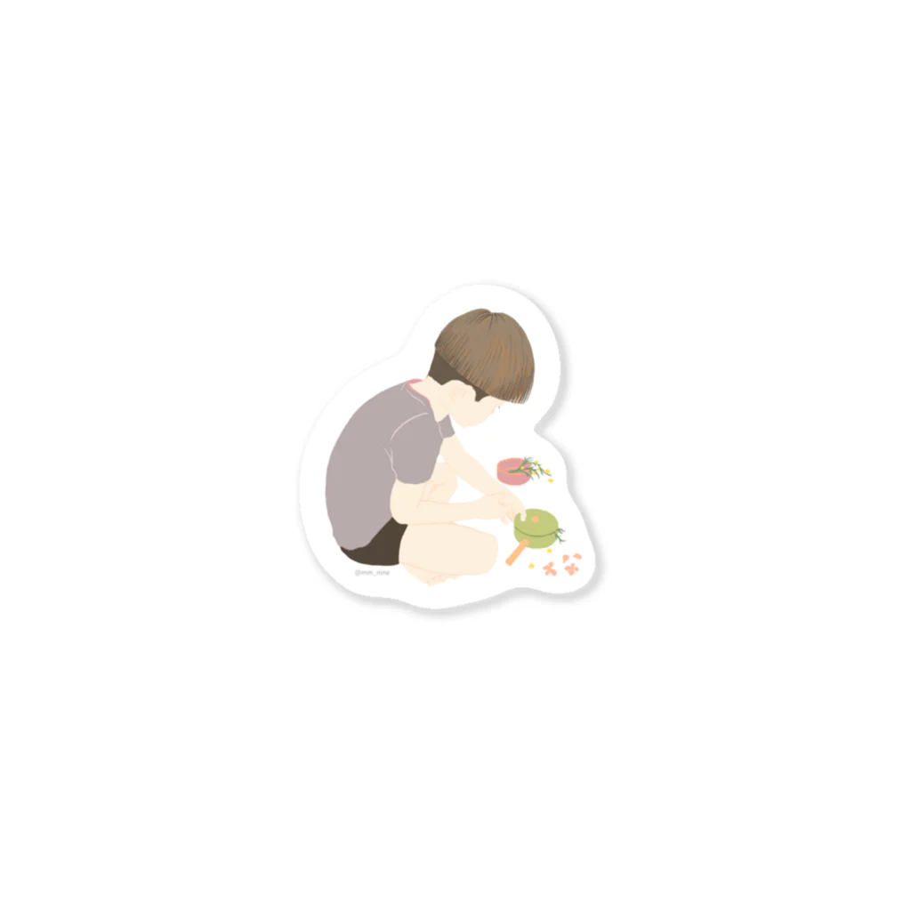 えだ　みさきのお料理中 Sticker