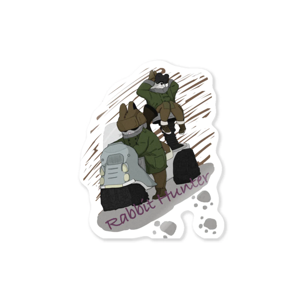 さかぐち商店のRabbit Hunter Sticker