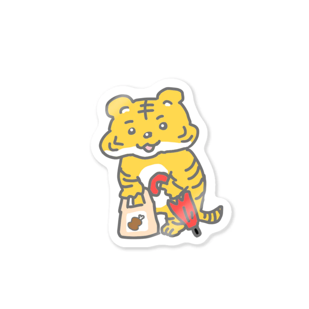 ぷにぷにのねこぜのとらかいものちゅう Sticker