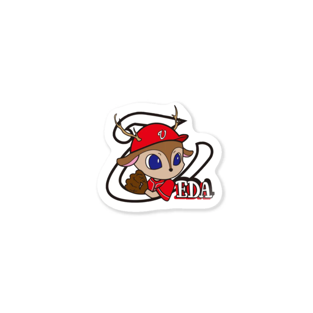 【公式】上田硬式野球倶楽部のしかマル 公式グッズ Sticker