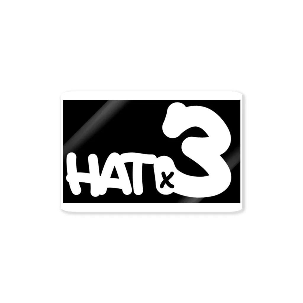 falómaのHat×3 ステッカー