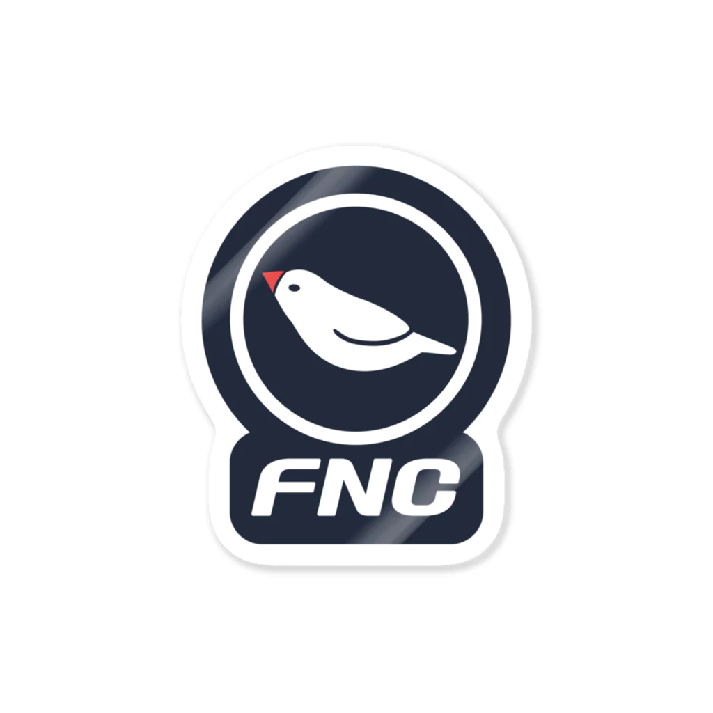 marketUのフィンチ航空ロゴ Sticker