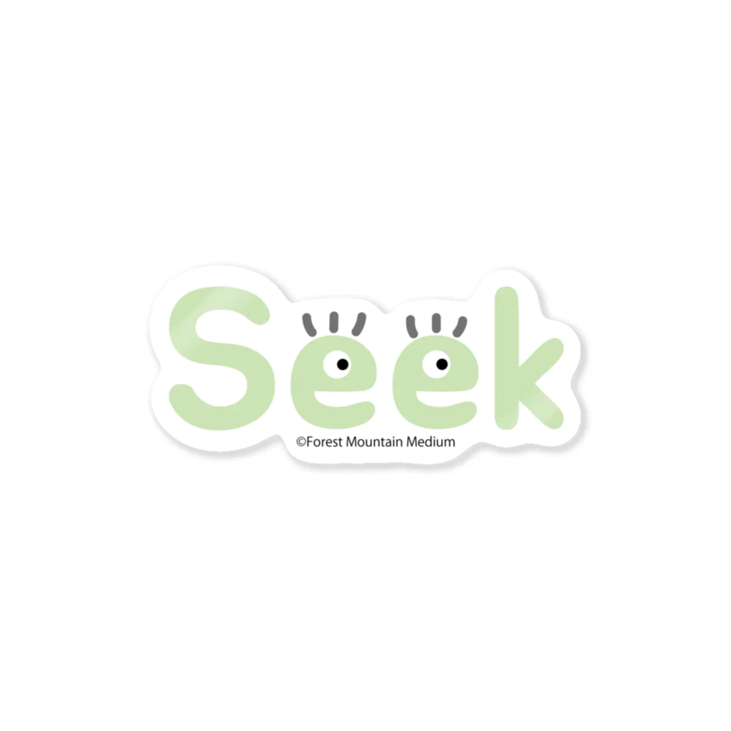 Ayuto@麦々の「Seek」ステッカー Sticker