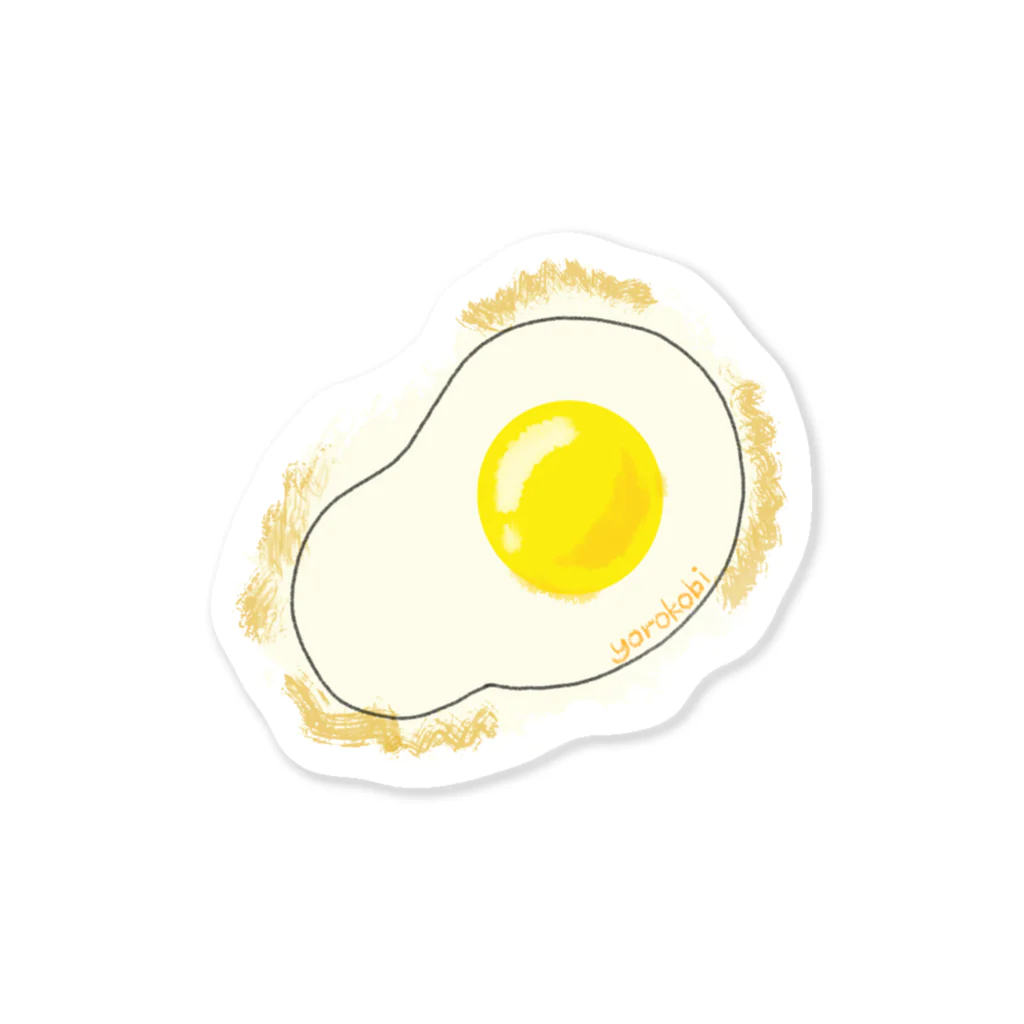 ☀️よろこびのショップ☀️のよろこび焼き🍳 Sticker