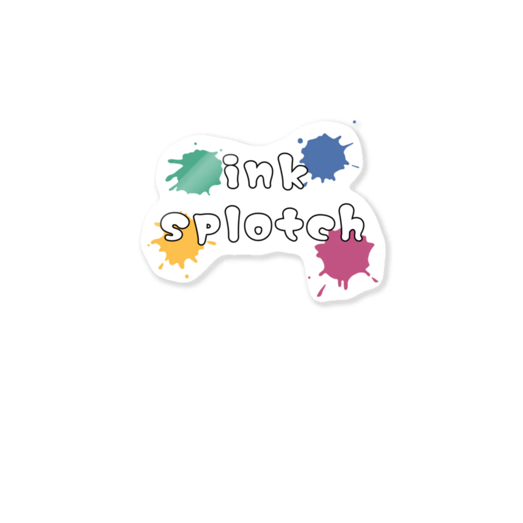 ink splotchのink splotch Sticker