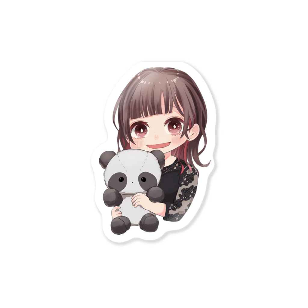 ゆいぱんちゃん🐼のゆいぱんちゃん ステッカー