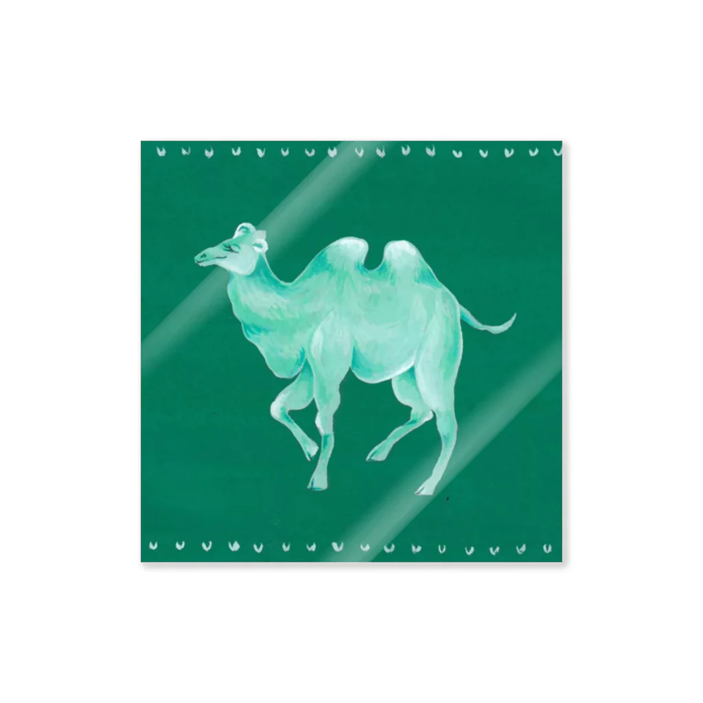 Torinomaの緑の陽気な駱駝くん Sticker