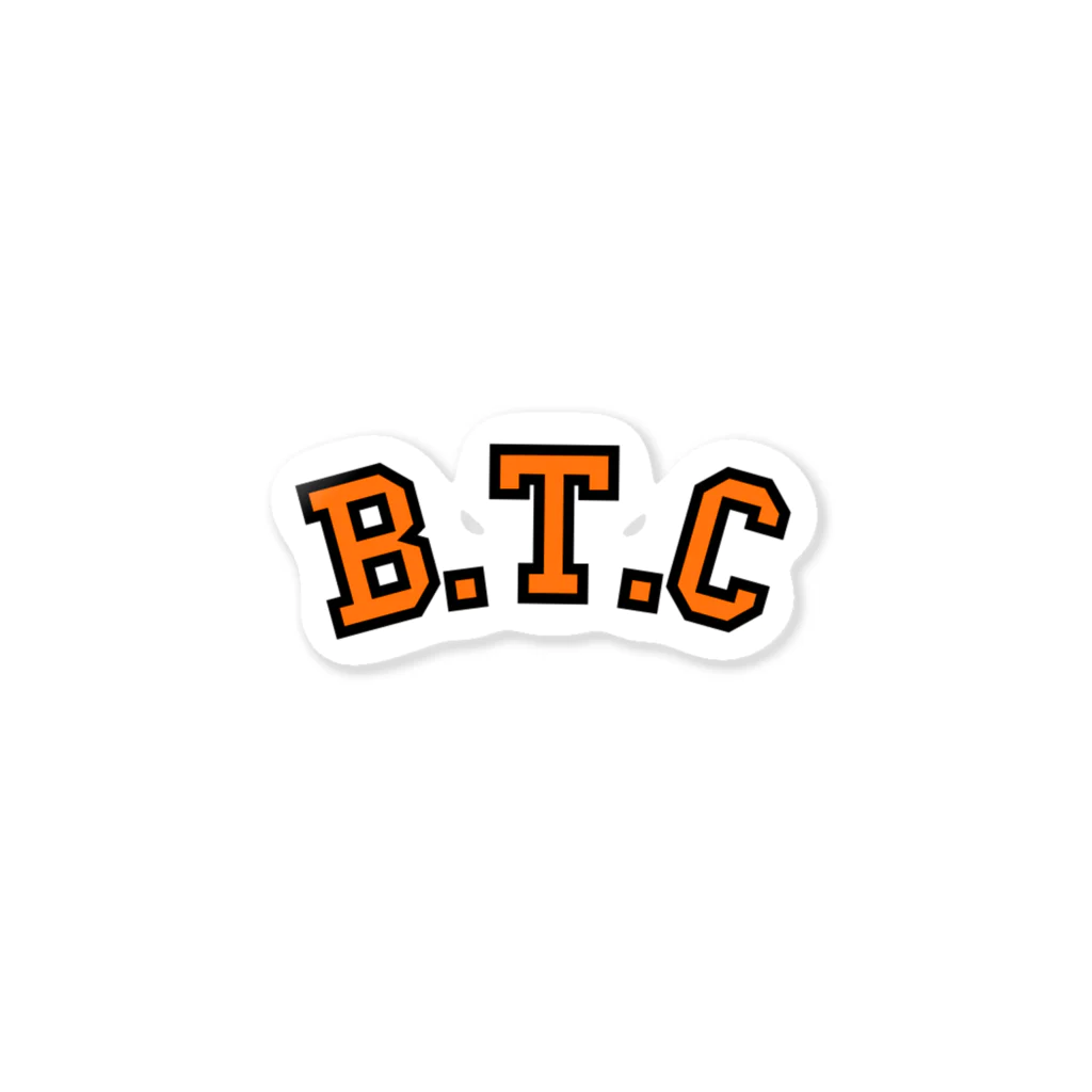 CryptoBabyのB.T.C Sticker