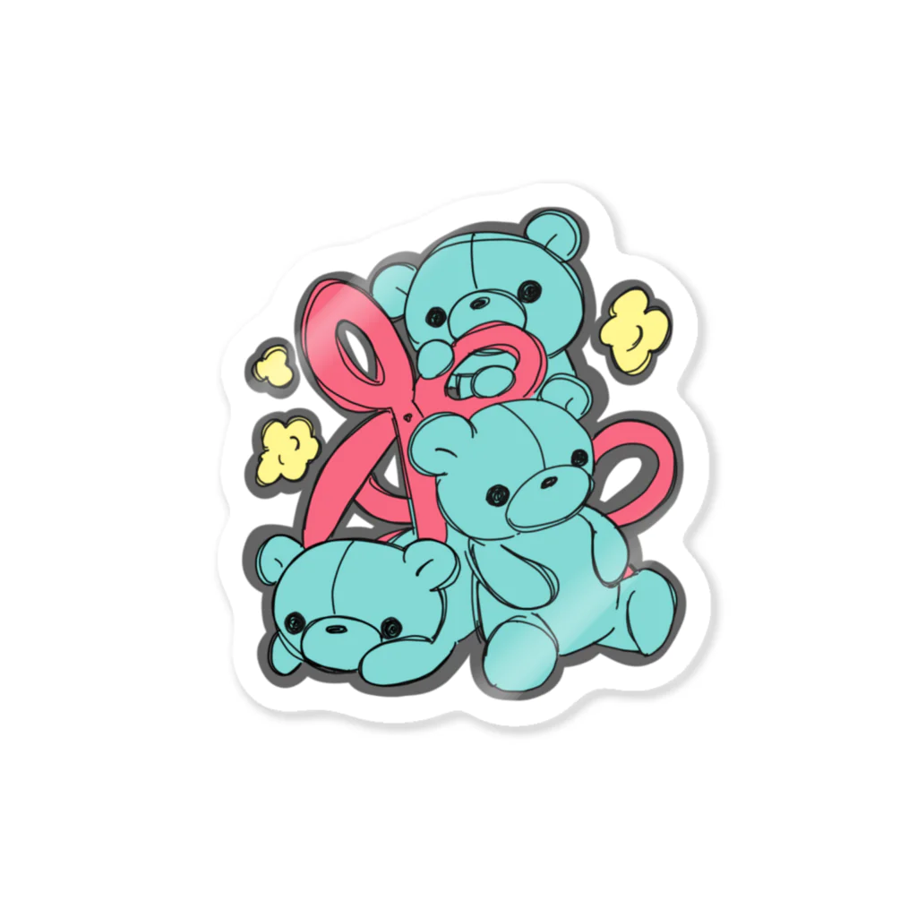 みゃい🧸🐾のはさみくみゃ３ Sticker