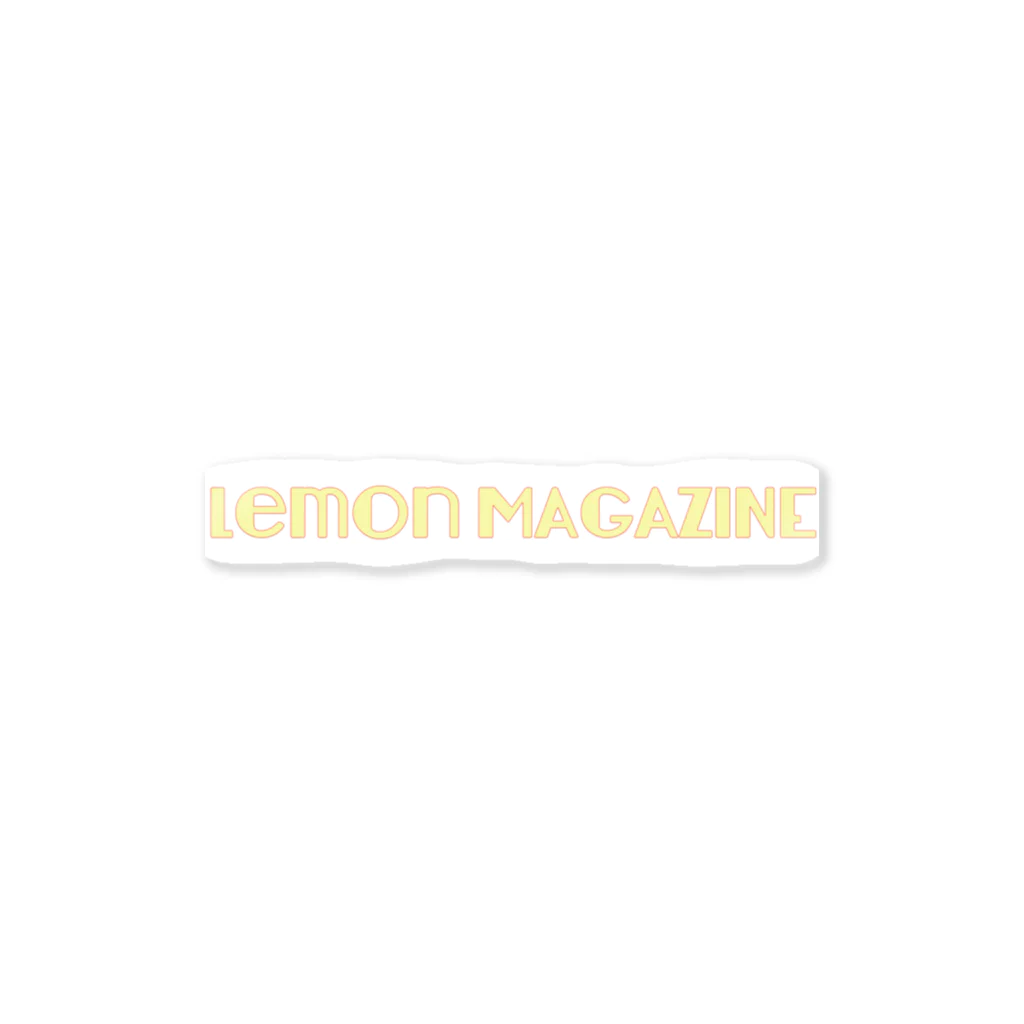 ウルトラスパイスのLemon Magazine ステッカー