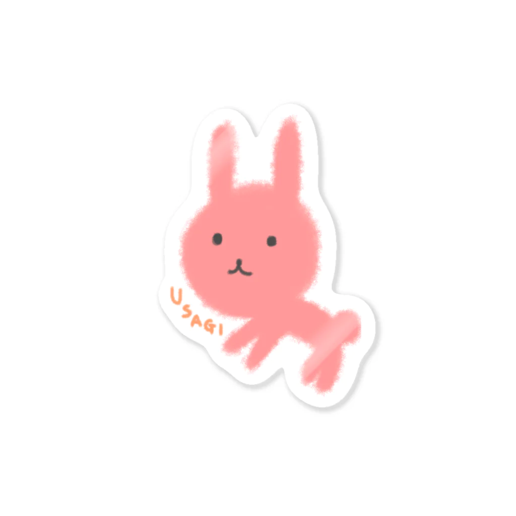 ゆとりのうさぎ Sticker