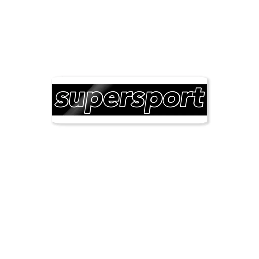 rr typeのsupersport ステッカー