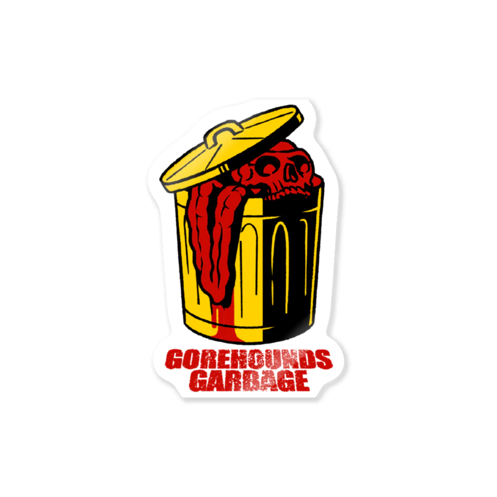 GOREHOUNDS GARBAGEのGOREHOUNDS GARBAGE Logo: B ステッカー