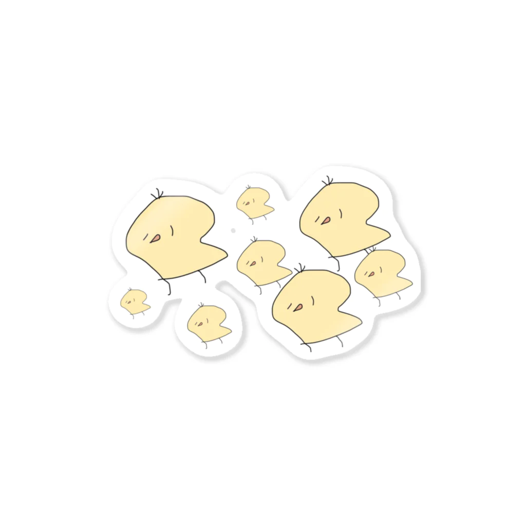 ｱﾁﾘｰｺﾝｸﾞのゆるちり Sticker