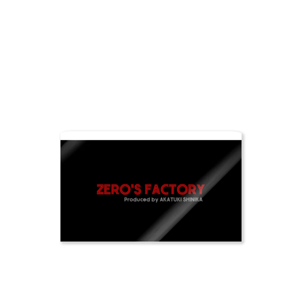 ZERO'S FACTORYのAKATUKI SHINIKA ステッカー ステッカー