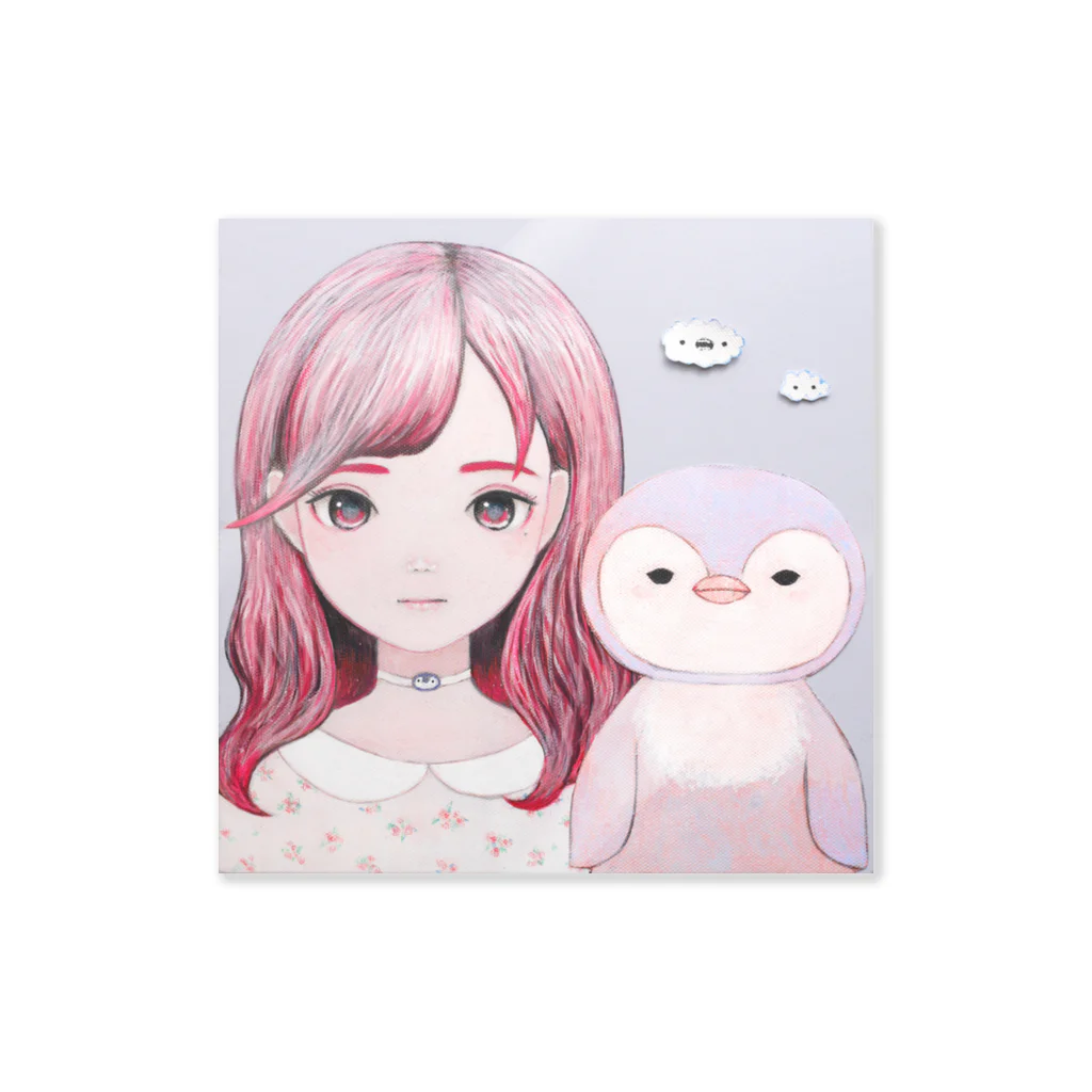 KAORU HASEGAWA WEBSTORE SUZURIのSmall Friends  ステッカー