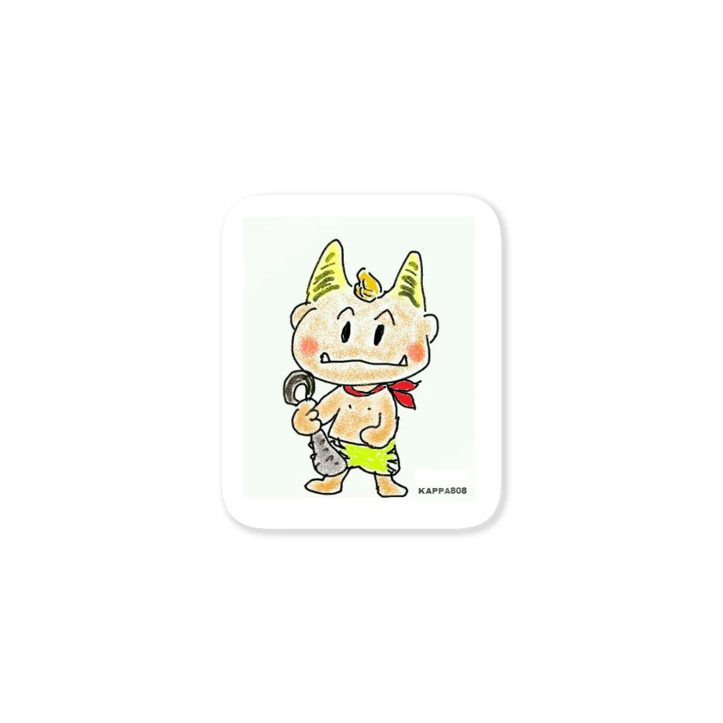 かっぱ堂のOni Sticker